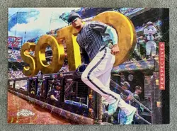 2026 Topps Chrome - Juan Soto - Perspectives - BLACK Wave Refractor /10 - Mets🔥 - Image 1