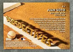 2026 Topps Chrome - Juan Soto - Perspectives - BLACK Wave Refractor /10 - Mets🔥 - Image 2