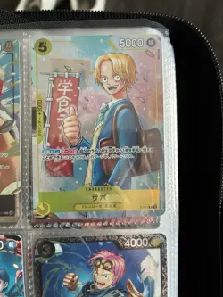Bandai One Piece Card Game 8 Japanese Cards/English Luffy Zoro Sabo promo - Image 4