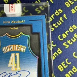 2025-26 Panini Signature Series DIRK NOWITZKI Made To Frame AUTO 03/10 #MTF-DNW - Image 3