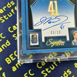 2025-26 Panini Signature Series DIRK NOWITZKI Made To Frame AUTO 03/10 #MTF-DNW - Image 5