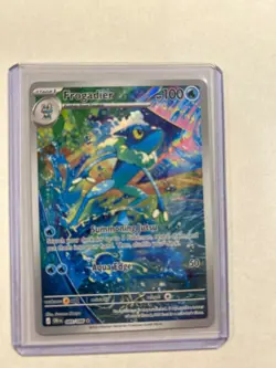 Frogadier Holo Illustration Rare ME04: Chaos Rising 089/086 NM - Image 1