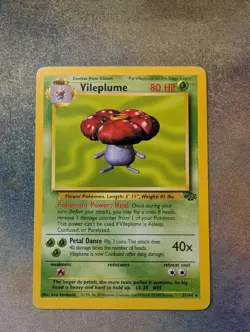 Pokemon Vilplume Jungle Rare Nonholo 31/64 - LP - Image 1