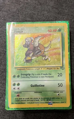 Pokemon TCG Pinsir Jungle 9/64 Holo Unlimited Holo Rare - Image 1