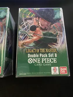 Op12 Double Pack - 2 Boxes/4 Packs Legacy Of The Master - Sealed One Piece TCG - Image 3