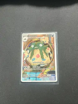 Pokemon TCG Garbodor Illustration Rare White Flare, 141/086, English - Image 1