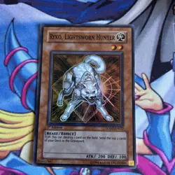 Ryko, Lightsworn Hunter LODT-EN022 Super Rare 1st Edition YuGiOh - Image 1