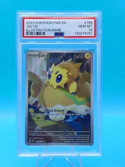 JOLTIK - 2023 Pokemon Paradox Rift 196/182 Illustration Rare - PSA GEM MT 10 - Image 1