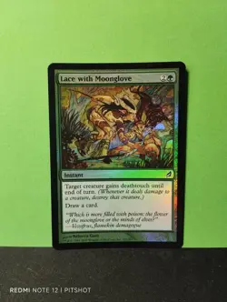 FOIL Lace with Moonglove / Mit Mondfingerhut einreiben - MTG Magic - Image 1