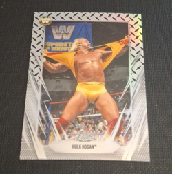 Topps Chrome WWE Hulk Hogan Superstar Refractor Parallel Card 2026 #25 - Image 1