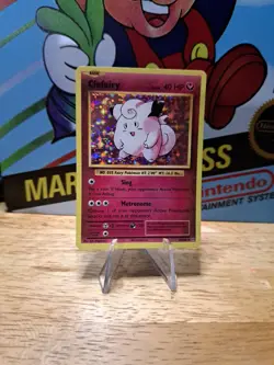 Clefairy 63/108 Holo Rare XY Evolutions Pokemon TCG Card Near Mint - Image 2