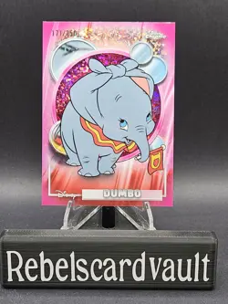2026 Disney Topps Chrome Dumbo /250 Pink Mini Diamond Parallel #85 - Image 1