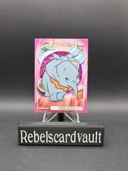 2026 Disney Topps Chrome Dumbo /250 Pink Mini Diamond Parallel #85 - Image 2