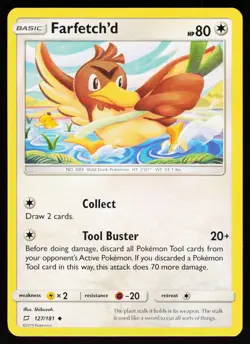 Farfetch'd 127/181 UC Team Up Pokemon Lightly Played - Image 1