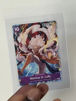 X2 One Piece Monkey D. Luffy P-041 Promo Japan Expo Paris - French Exclusive - Image 1
