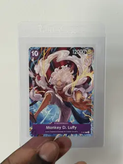 X2 One Piece Monkey D. Luffy P-041 Promo Japan Expo Paris - French Exclusive - Image 2