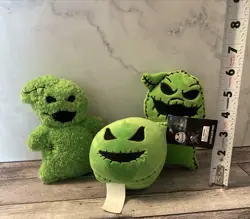 Lot Of Disney Plush Baby Cuteeze Nightmare Before Christmas Oogie Boogie Clip - Image 2