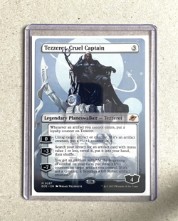 Tezzeret, Cruel Captain (Borderless) - Regular NM - Edge of Eternities - MTG - Image 1