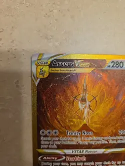 Arceus VSTAR GG70/GG70 Secret Rare Pokemon Crown Zenith: Galarian Gallery - NM - Image 2