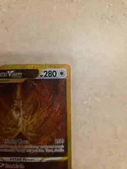 Arceus VSTAR GG70/GG70 Secret Rare Pokemon Crown Zenith: Galarian Gallery - NM - Image 3