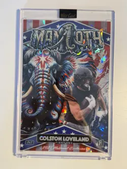 2025 Wild Card Mammoth - 2025 National Exclusive - Colston Loveland - 1/1 - RC - Image 1