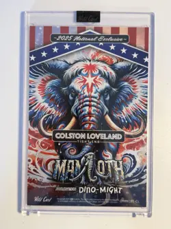 2025 Wild Card Mammoth - 2025 National Exclusive - Colston Loveland - 1/1 - RC - Image 2