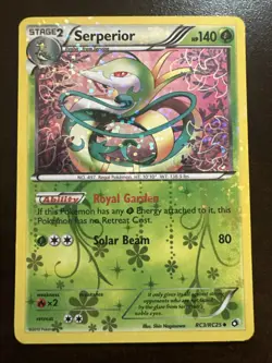 Serperior RC3/RC25 MP Pokemon TCG Legendary Treasures Radiant Collection - Image 1