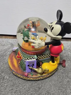 Disney 100 Years of Magic Musical with Motion Snow Globe - Image 4