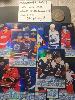 2025-26 UPPER DECK SERIES 1 GOAL ORIENTED COMPLETE INSERT SET 20 CARDS MCDAVID + - Image 1