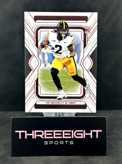 2025 National Treasures Collegiate, KALEB JOHNSON /75 (RC) - IOWA HAWKEYES - Image 1