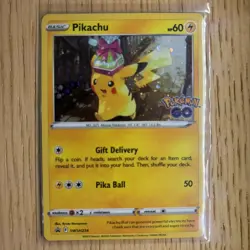 Pikachu - SWSH234 (Cosmos Holo) Black Star Promo - Sword & Shield: Pokemon Go - Image 1