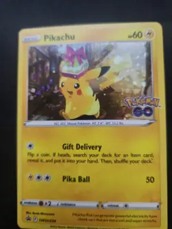 Pikachu Pokemon Sword&Shield Promo SWSH234 BSP GO Holo NM Ryota Murayama - Image 2