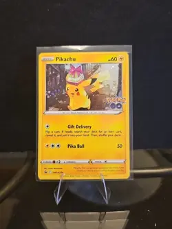 Pikachu Pokemon Sword&Shield Promo SWSH234 BSP GO Holo NM Ryota Murayama - Image 1