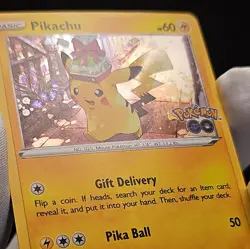 Pikachu Pokemon Sword&Shield Promo SWSH234 BSP GO Holo NM Ryota Murayama - Image 3