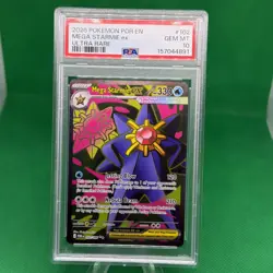 2026 POKEMON POR EN-PERFECT ORDER ULTRA RARE #102 MEGA STARMIE EX PSA 10 - Image 1
