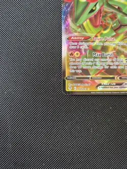 Pokemon TCG Rayquaza VMAX Evolving Skies Holo Ultra Rare Card 111/203 - Image 2