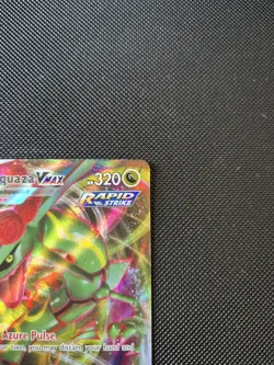 Pokemon TCG Rayquaza VMAX Evolving Skies Holo Ultra Rare Card 111/203 - Image 4