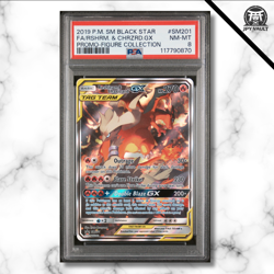 Pokemon Card Eng - Reshiram & Charizard Gx #SM201 - PROMO - PSA 8 NM-MT - Image 1