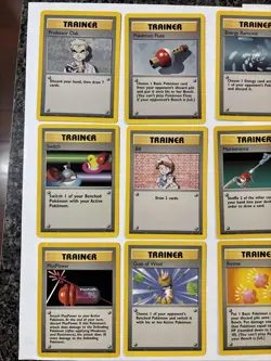 Pokemon TCG Vintage Base Set Trainer Lot - Image 2