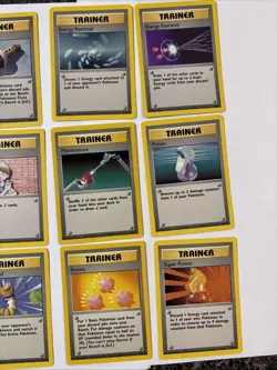 Pokemon TCG Vintage Base Set Trainer Lot - Image 3