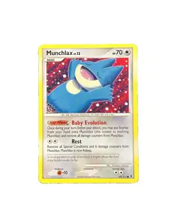 Pokemon TCG Rising Rivals Munchlax 69/111 Common Regular English 2009 LP - Image 1