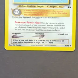 Igglybuff 40/75 | Neo Discovery | Uncommon Pokemon Card | LP - Image 5