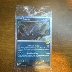 🔥 Pokemon TCG 🔥 Zarude 056/084 EBGames/GameStop Promo Pitch Black Sealed ENG - Image 1