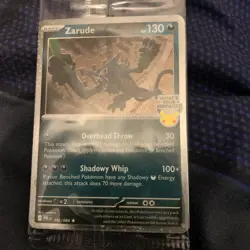 🔥 Pokemon TCG 🔥 Zarude 056/084 EBGames/GameStop Promo Pitch Black Sealed ENG - Image 1