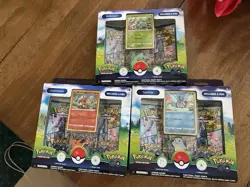 Pokemon TCG: GO Pin Collection Set of 3 Charmander Squirtle Bulbasaur New Sealed - Image 1
