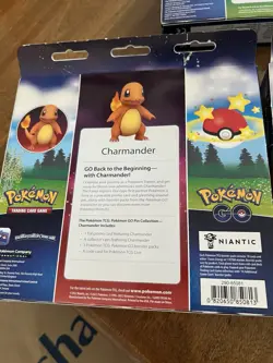 Pokemon TCG: GO Pin Collection Set of 3 Charmander Squirtle Bulbasaur New Sealed - Image 5