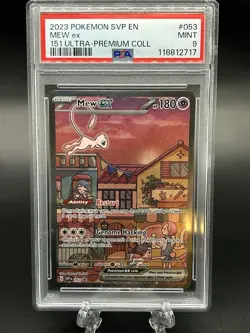 2023 Pokemon SVP EN #053 Mew ex 151 Ultra-Premium Collection PSA MINT 9 - Image 1