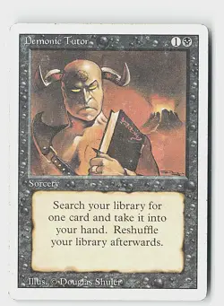 Demonic Tutor U Revised Edition MP - Image 1