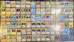 Complete 1999 Pokemon Unlimited Base Basic Non-Holo Set NM-MINT - Image 1