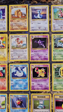 Complete 1999 Pokemon Unlimited Base Basic Non-Holo Set NM-MINT - Image 2